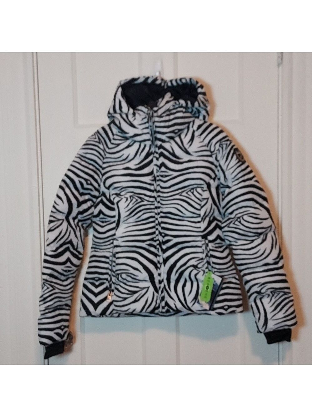 Skea Re-Anna Parka In Zebra Print